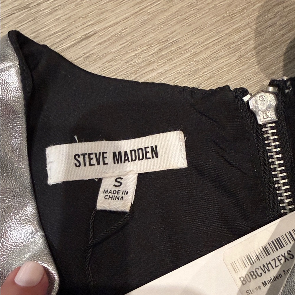 NWT Steve Madden Kimmie Metallic Top - Picture 7 of 8